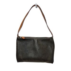 Bric's 8 Inch Brown/Grey Small Zippered Travel Bag